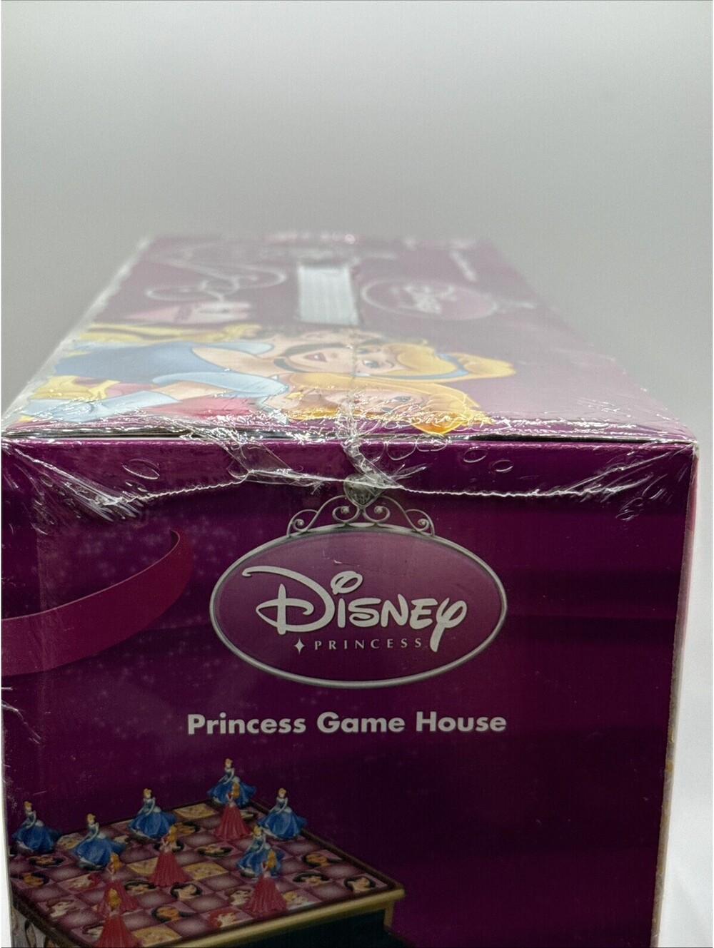 Disney Store Princess Board Game House 2002 Storage Box 7 Games Sealed Checkers - Picture 6 of 7